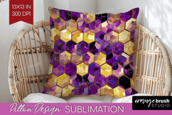 Bee Pillow Sublimation - Honey Bee Pillow Cover PNG Product Image 1
