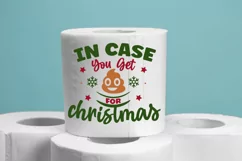 In case you get for christmas SVG, Christmas Toilet Paper SV Product Image 1