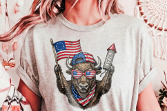Patriotic USA Buffalo 250th Anniversary PNG Product Image 3