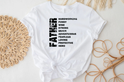 Father Typography PNG T-Shirt Design Product Image 2