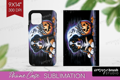 Bernese Mountain Dog Phone Case PNG Halloween Case PNG Product Image 1