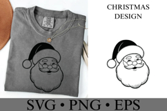 Christmas Santa Svg | Christmas svg | Shirt Svg Product Image 2