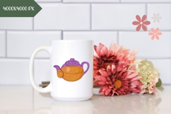 Hand Drawn Fall Illustration, Tea PNG, Autumn Print Product Image 2