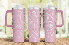 40oz Tumbler laser svg|Tumbler Celtic Knots Design Product Image 2