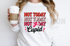 Not Today Cupid Sublimation PNG Design Product Image 2