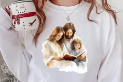 Christmas Nativity Watercolor Clipart, Christmas PNG Product Image 2