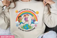 The Future of the World PNG, Sunflower Sublimation PNG Product Image 1