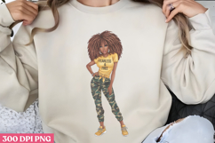 Empowering Black Girl Clipart Bundle PNG Product Image 7