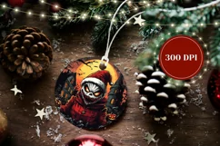 Christmas Monster Ornament, Creepy Village Ornament Design Product Image 2