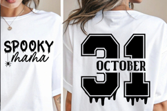 Halloween Stay Spooky SVG | 31 October SVG Product Image 1