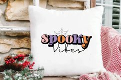 Halloween Sublimation Bundle, Spooky Retro Halloween T shirt Product Image 3