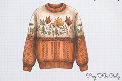 Autumn Sublimation Clipart PNG Product Image 1