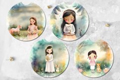 Children&#039;s pictures | Car coaster &amp; key chain sublimation Product Image 2