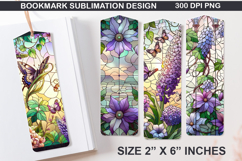 Spring Bookmarks Sublimation - 4 Bookmark Design Product Image 1
