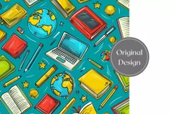 Art School Tumbler Wrap Design, Student Tumbler Sublimation Product Image 2