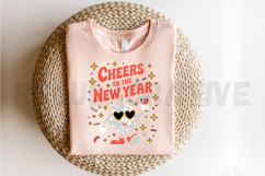 Cheers to the New Year Sublimation PNG Product Image 2