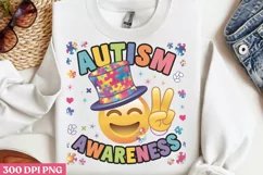 Autism Awareness PNG, Autism Sublimation PNG Product Image 1