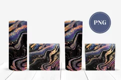 Glitter Tumbler Sublimation Designs, Colorful Tumbler Wrap Product Image 2