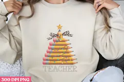Teacher PNG, Retro Teacher Sublimation PNG Product Image 1