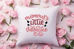 Mommy's little valentine SVG Product Image 2