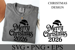 Merry Christmas 2026 Svg | Christmas svg | Shirt Svg Product Image 3