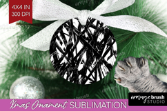 Black and White Ornament PNG - Abstract Texture PNG Product Image 1