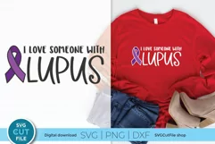 Lupus svg - a lupus awareness svg with arrows and ribbon Product Image 1