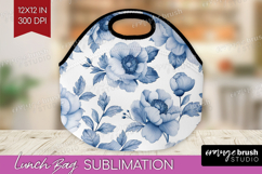 Wildflowers Lunch Bag - Summer Floral Lunch Bug PNG Product Image 1