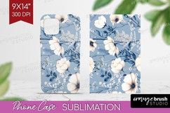 Wildflowers Phone Case PNG - Summer Floral Case PNG Product Image 1
