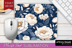 Wildflowers Mouse Pad Sublimation - Summer Floral Mousepad Product Image 1