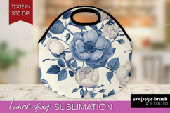 Wildflowers Lunch Bag - Summer Floral Lunch Bug PNG Product Image 1