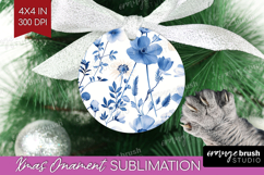 Wildflowers Ornament PNG - Summer Floral PNG Sublimation Product Image 1