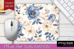 Wildflowers Mouse Pad Sublimation - Summer Floral Mousepad Product Image 1