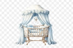 Blue Pastel Nursery Sublimation Clipart Product Image 2