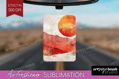 Boho Landscape Air Freshener PNG - Minimalist PNG Product Image 1