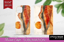 Boho Landscape Phone Case PNG - Minimalist Case PNG Product Image 1