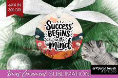 Inspirational Quote Ornament PNG - Boho PNG Sublimation Product Image 1