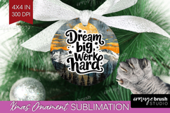 Inspirational Quote Ornament PNG - Boho PNG Sublimation Product Image 1