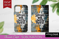 Inspirational Quote Phone Case PNG - Boho Case PNG Product Image 1