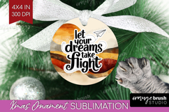 Inspirational Quote Ornament PNG - Boho PNG Sublimation Product Image 1