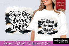 Inspirational Quote Square Tshirt Background - Boho PNG Product Image 1