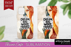 Inspirational Quote Phone Case PNG - Boho Case PNG Product Image 1