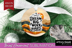Inspirational Quote Ornament PNG - Boho PNG Sublimation Product Image 1
