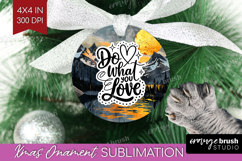 Inspirational Quote Ornament PNG - Boho PNG Sublimation Product Image 1