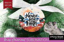 Inspirational Quote Ornament PNG - Boho PNG Sublimation Product Image 1