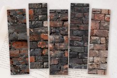 Brick Texture PNG Bookmark Sublimation Design Product Image 2