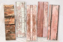 Rose Gold Wood PNG Bookmark Sublimation Design Product Image 2