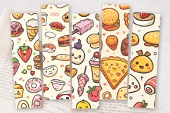 Kawaii Food PNG Bookmark Sublimation Designs Product Image 2