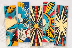 Retro Vintage Abstract Comic Pop PNG Bookmark Sublimation De Product Image 2