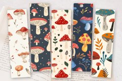 Whimsical Mushroom PNG Bookmark Sublimation Designs Product Image 2